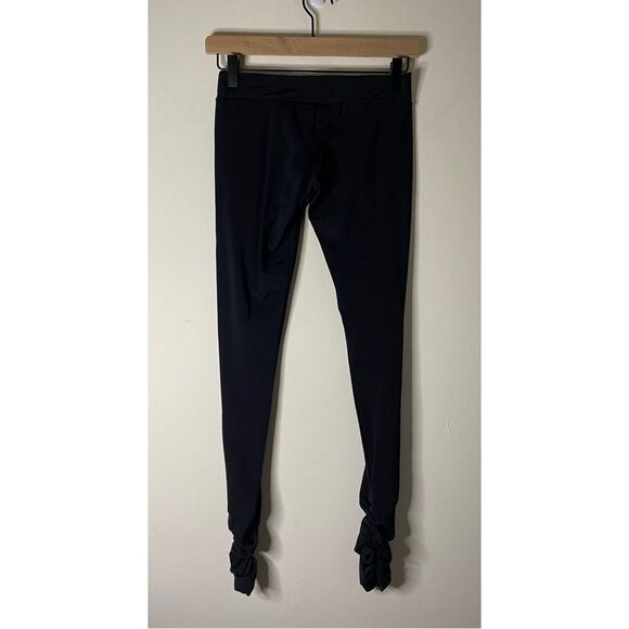LNA Olivia Gathered Ankle Leggings in Black Size S - Picture 5 of 10